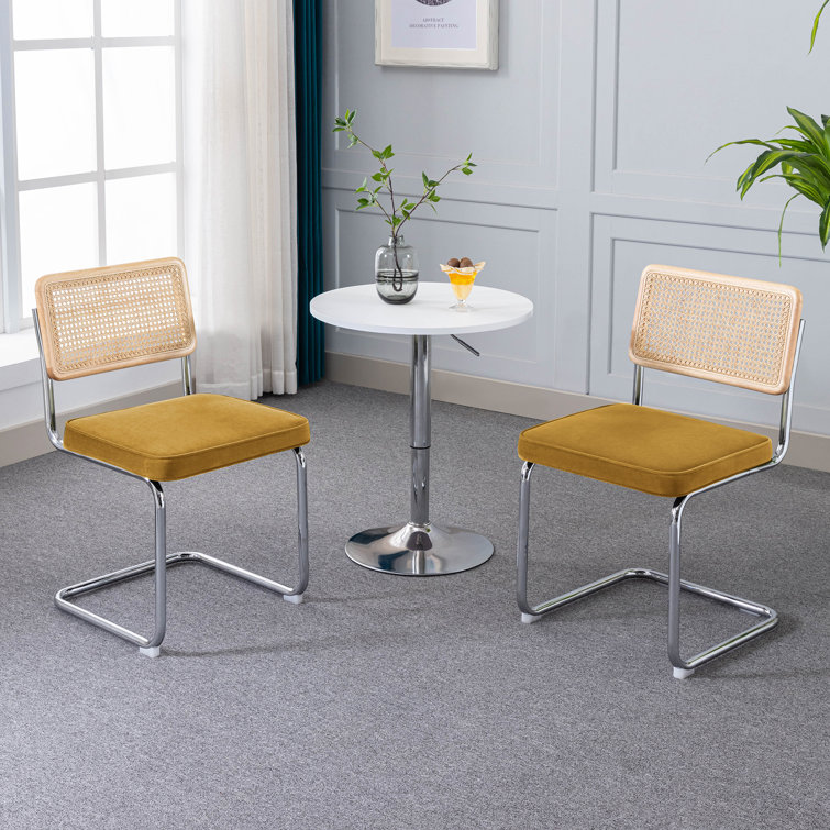 Bayou Breeze Crumley Velvet Upholstered Side Chair & Reviews | Wayfair
